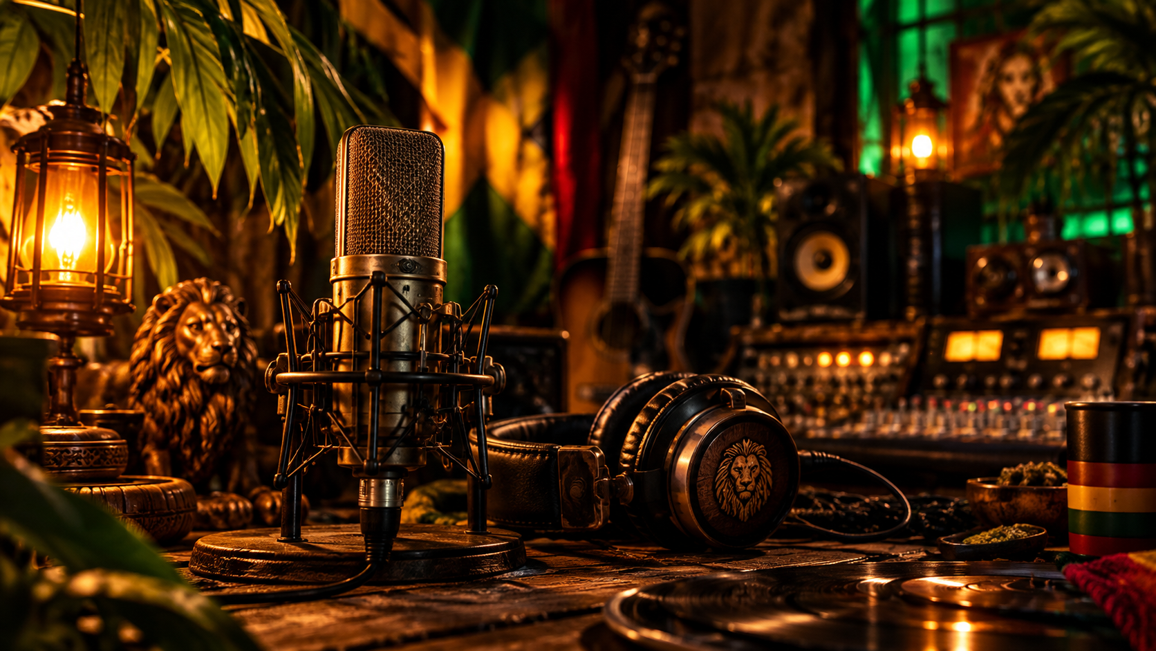 MICROPHONE • RECORDING SESSION