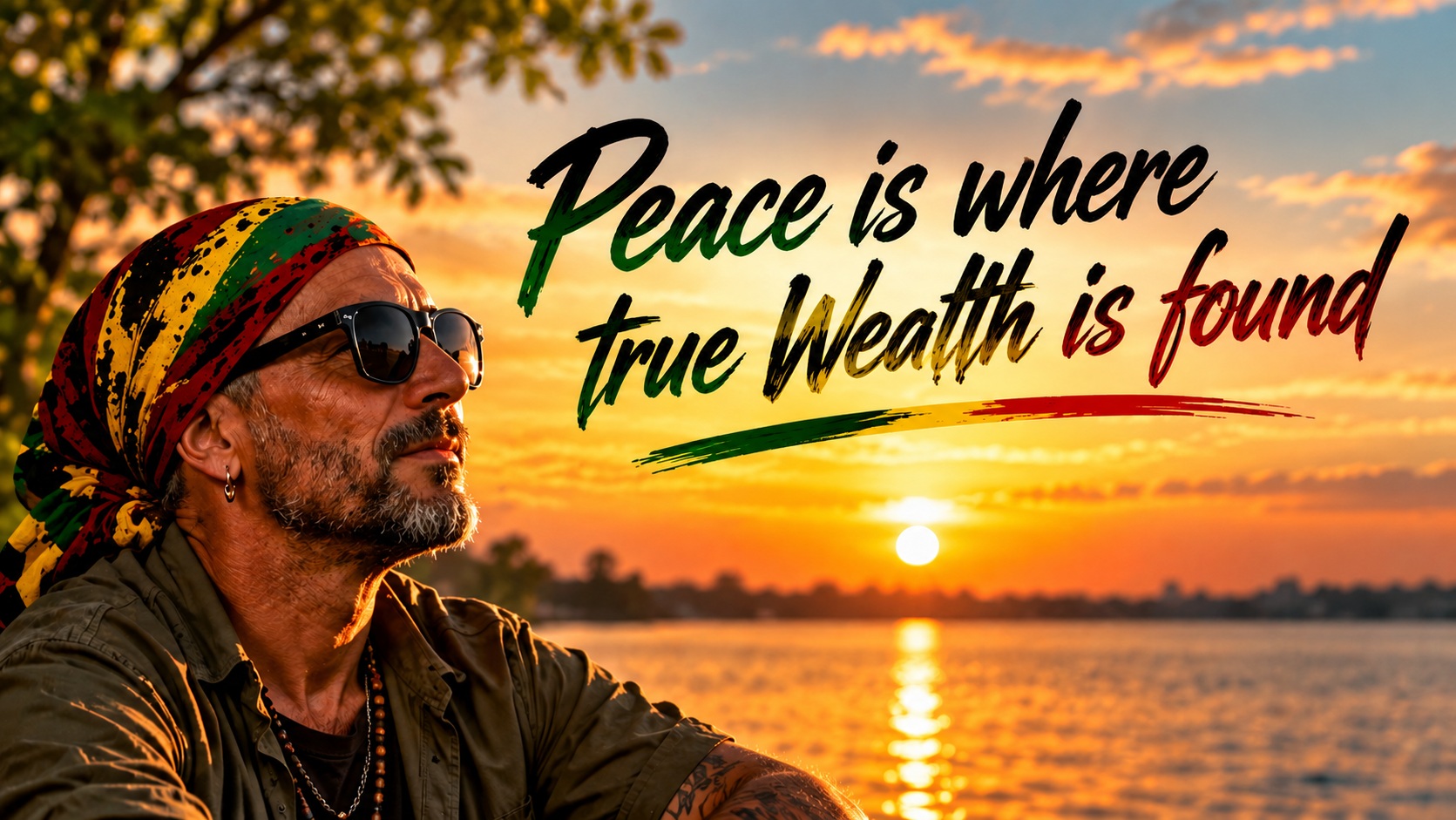 Peace is where true wealth is found