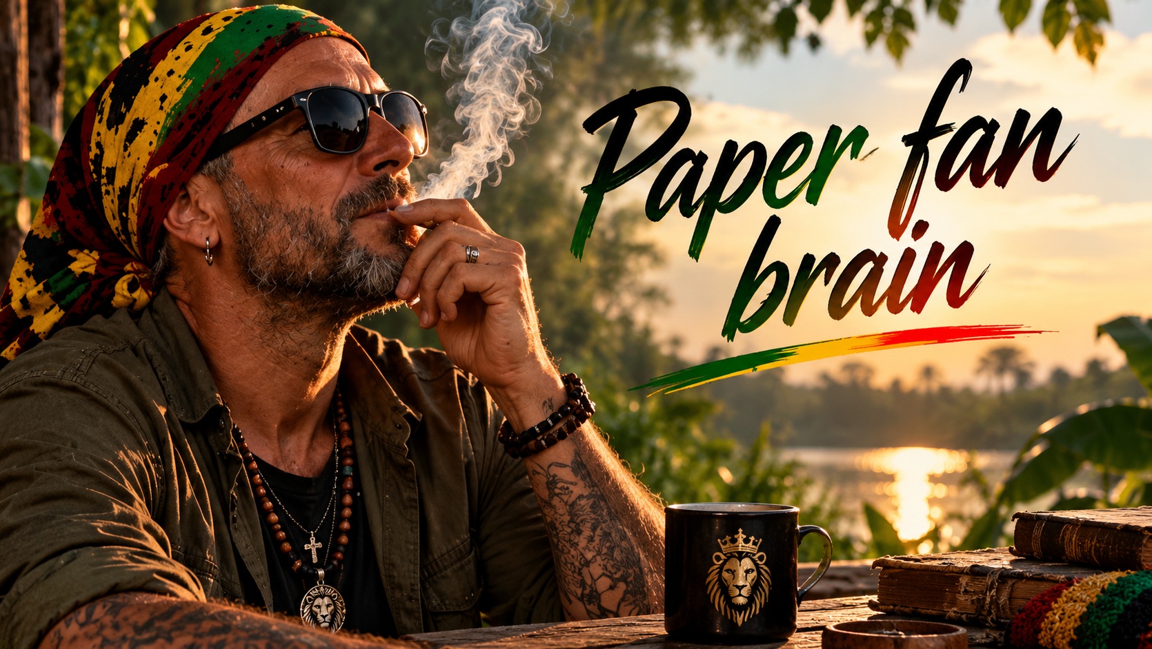 Paper fan brain